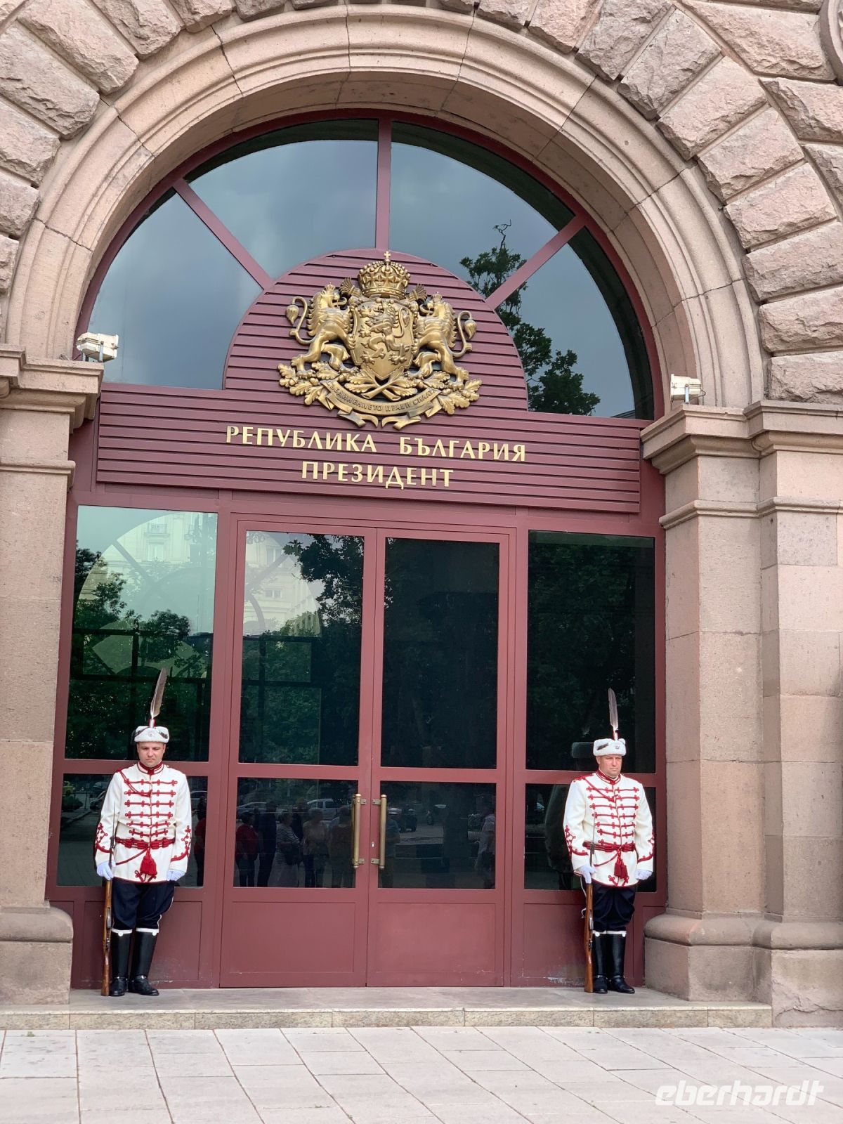 Wache am Präsidentenpalast