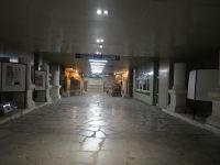 Ehemalige römische Straße im Untergrund