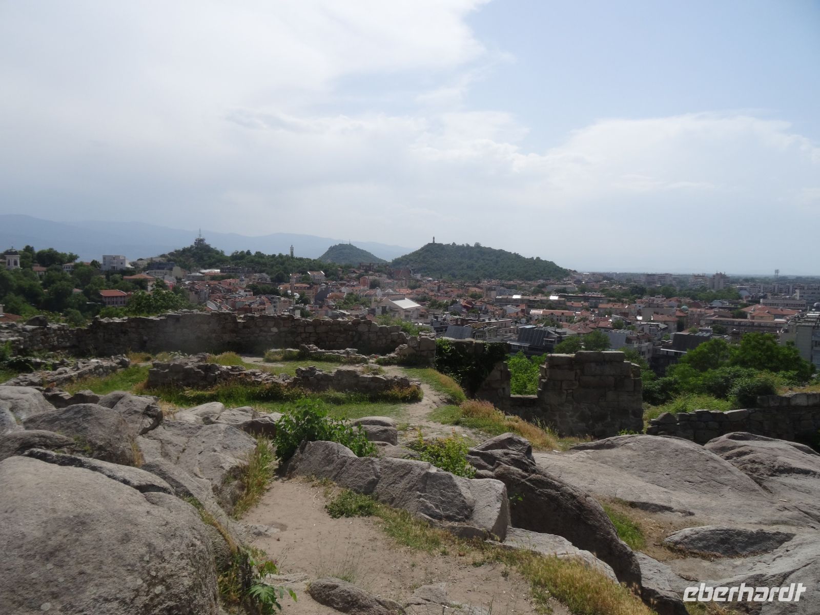 Panorama von Plovdiv