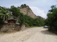 Dorfstraße in Melnik