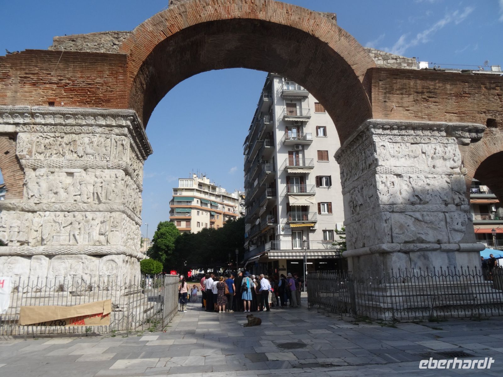 Der Galeriusbogen in Thessaloniki