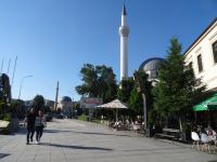 Minarett der Jeni-Moschee in Bitola/Nordmazedonien