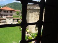 Vorhof der Bunten Moschee in Tetovo