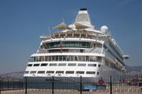 Restaurant und Brücke von AIDAaura