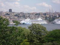 unsere AIDA in Istanbul