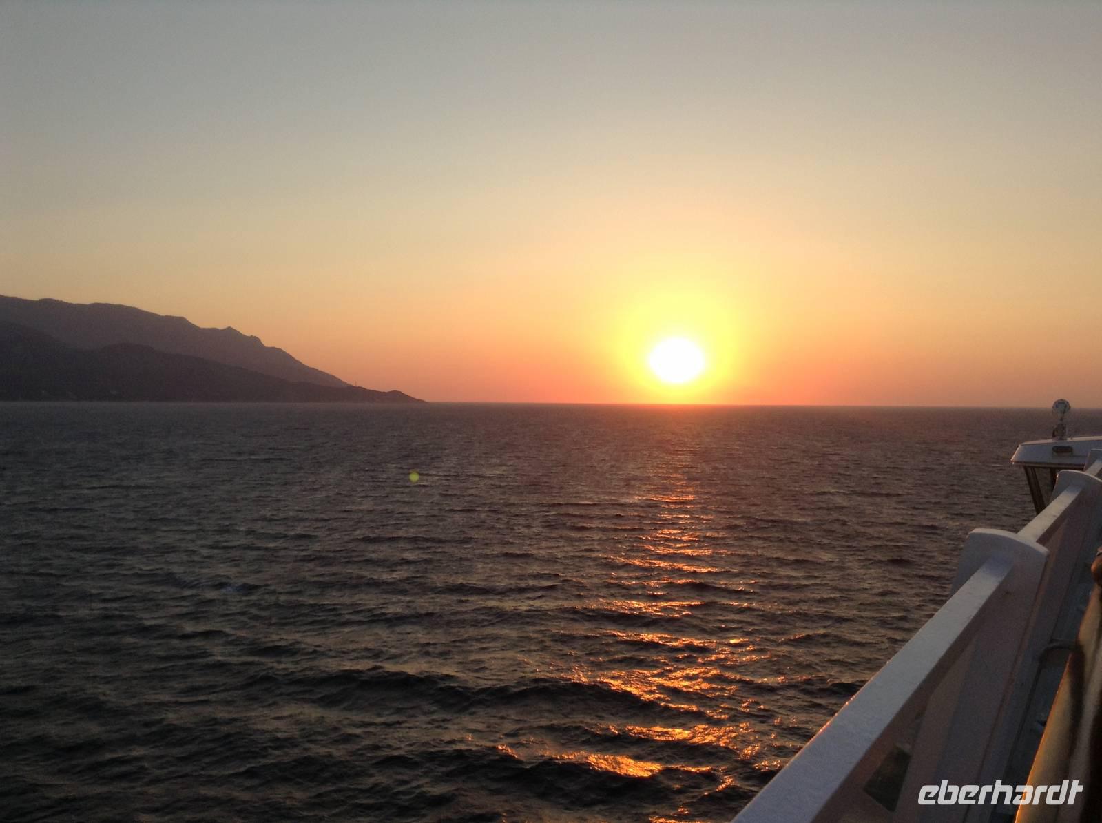 Sonnenuntergang Samos (2)