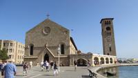 0760 Rhodos - Stadtrundgang - Evamgelismos-Kirche &ndash; &copy; Annette Weise (Eberhardt TRAVEL)