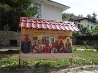 Info-Tafel in Melnik