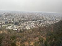 Auffahrt mit der Gondelbahn zum Berg San Christobal