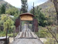 die Berge vom Maipo Tal