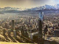 Santiago de Chile - Aussichtsturm Sky Costanera