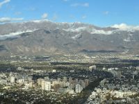 Santiago de Chile - Aussichtsturm Sky Costanera