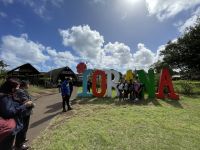 Landung auf der Osterinsel