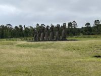 Besuch der Stätte Ahu a Kivi