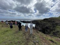 Besuch der Ana Kai Tanata Höhlen