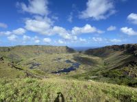 Besuch des Kraters Kotepokouri Rano Kau