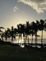 Sonnenuntergang in Hanga Roa