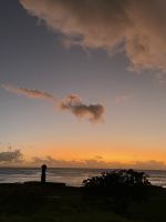 Sonnenuntergang in Hanga Roa