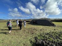 Rundgang in Vaihu - der Nachbau eines polynesischen Dorfes