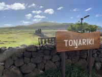 Besichtigung der 15 Moai´s in Tongariki