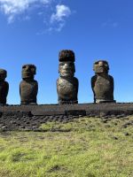Besichtigung der 15 Moai´s in Tongariki