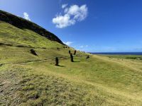 Rundgang am Steinbruch Ranu Raraku