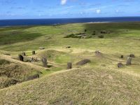 Rundgang am Steinbruch Ranu Raraku