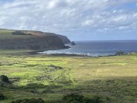 Rundgang am Steinbruch Ranu Raraku