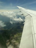 Landeanflug auf Bogota