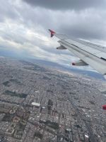 Weiter geht es in Richtung Ecuador... Flug über Bogota