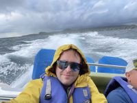 teilweise starker Seegang