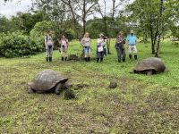Rundgang auf der Chato Ranch - wir sehen die Riesen-Schildkröten 