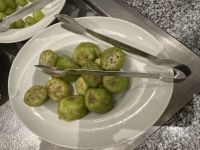 Kaktusfrucht - auf dem Frühstücksbuffet