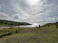 Strandleben auf der Osterinsel