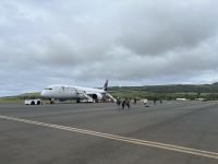 Flug von der Osterinsel nach Santiago de Chile