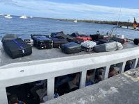 Fähre von Santa Cruz nach Baltra - Galapagosinseln