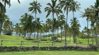 Baden am Anakena Strand