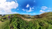 Besuch des Kraters Kotepokouri Rano Kau