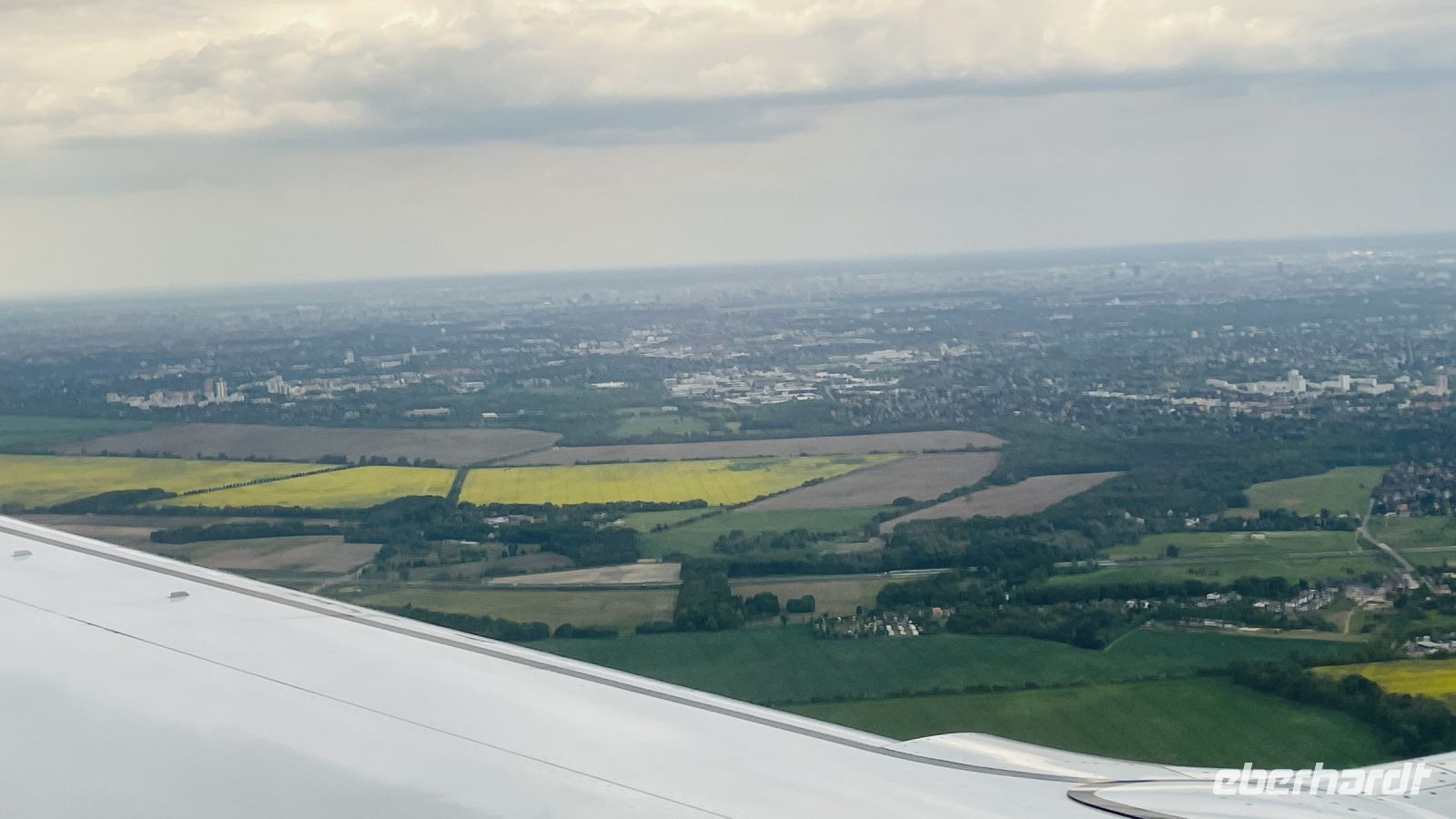 Landeanflug auf Berlin