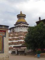 0861 Gyantse - Papkoo Kloster - Stupa der tausend Buddhas