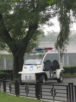 Peking Polizei-Fahrzeug