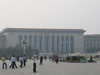 Peking - Tiananmen-Platz - Volkskongress-Halle
