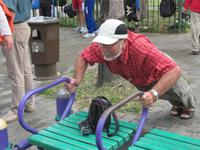 Peking - Himmelstempel - Park - Gerhard in Aktion