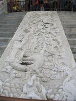 Peking Himmelstempel - Relief vor dem Himmelsgewölbe