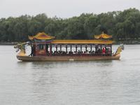 Peking - Sommerpalast - Boot auf dem Kunming-See