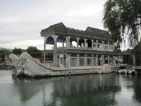 Peking - Sommerpalast - Marmor-Boot