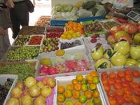 Suzhou - Rikschafahrt - Stopp an der Markthalle