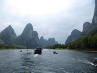 Guilin - Schifffahrt auf dem Li-Fluss -