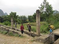 Yanshou - Fahrt durch Bauernland
