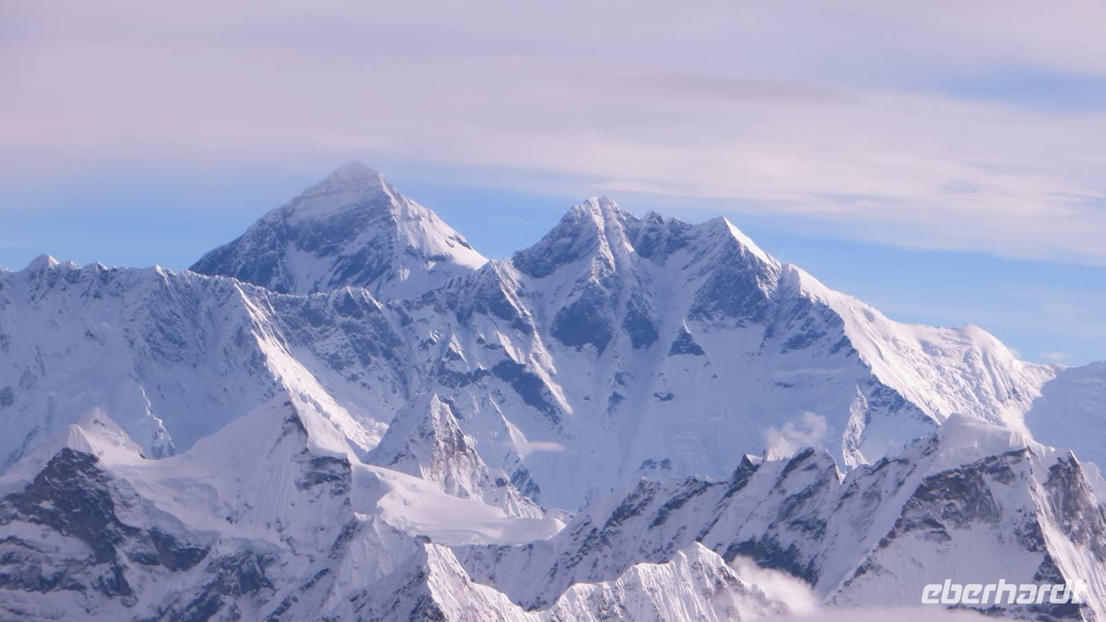 1321 Kathmandu - Flug über den Himalaja - der Mount Everest
